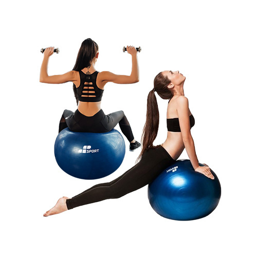 MP SPORT Yoga Ball - Grande piłka do ćwiczeń - 65cm + pompka