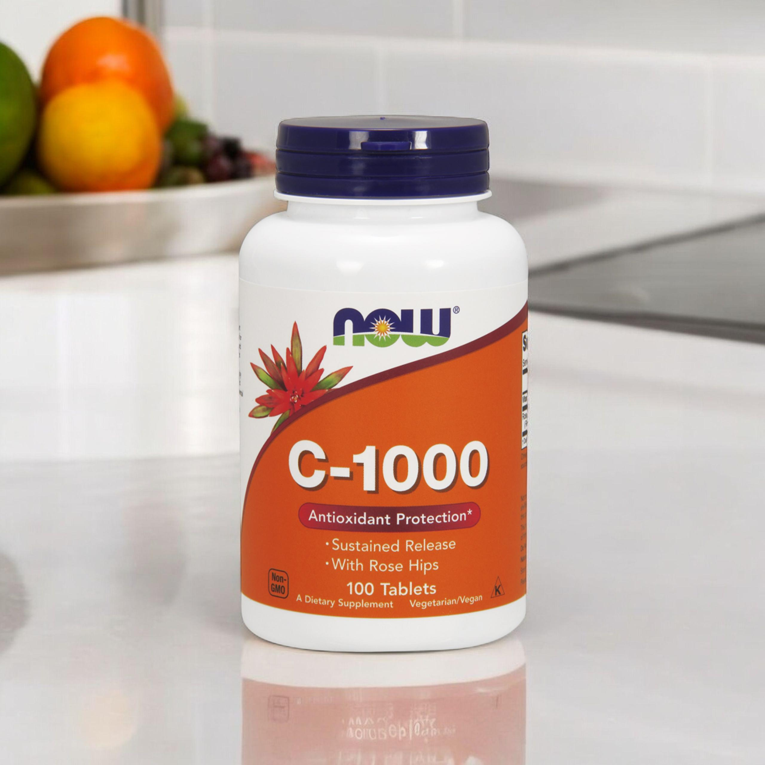 NOW Vitamin C-1000 avec Cynorrhodon - 100tabs