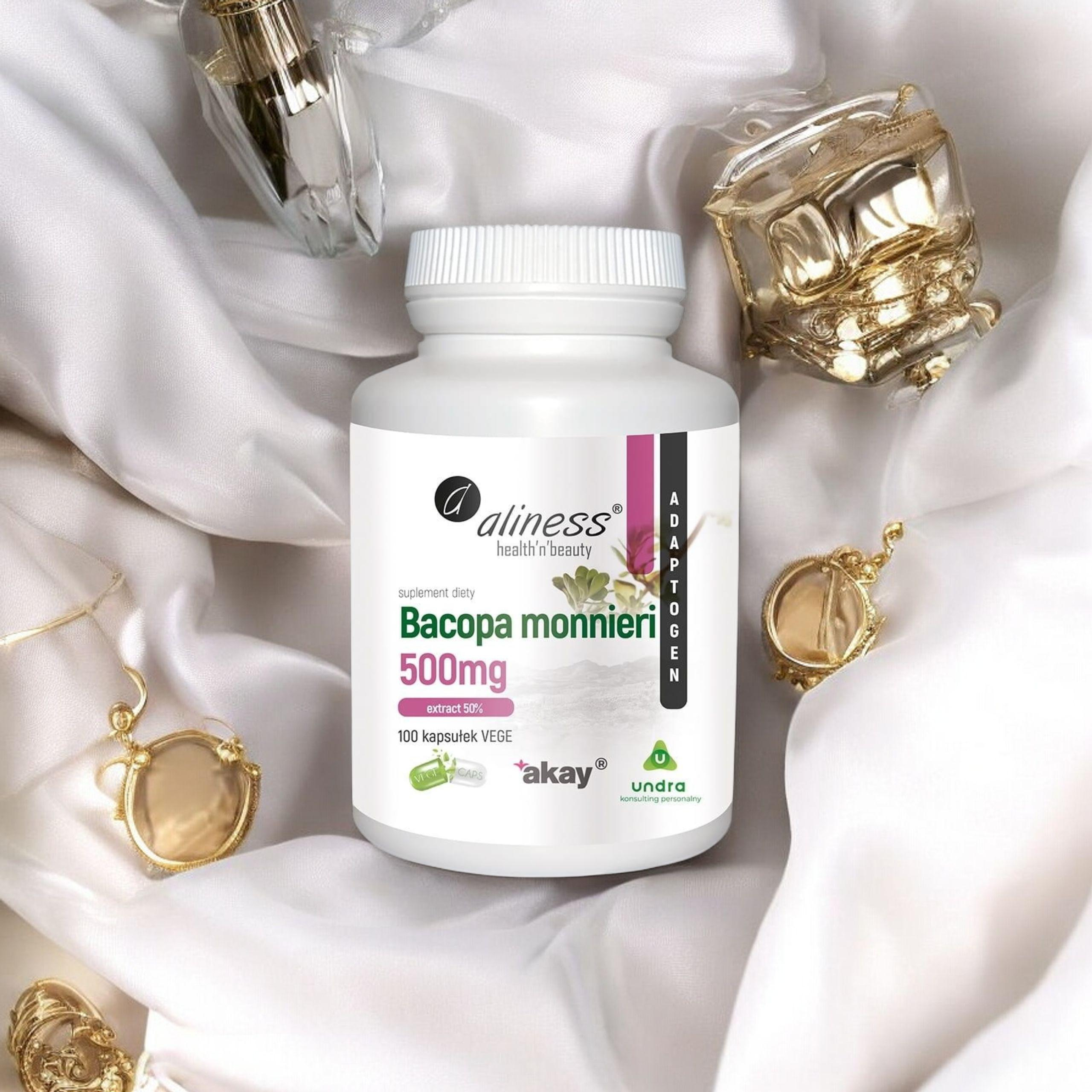 ALINESS - Extrait de Bacopa Monnieri 500mg - 100 gélules végétales.