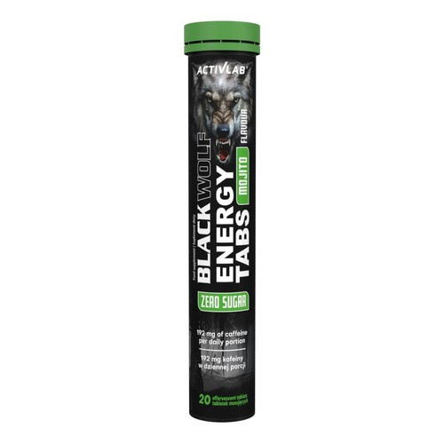 ACTIVLAB - Black Wolf Energy Tabs - 20tabs