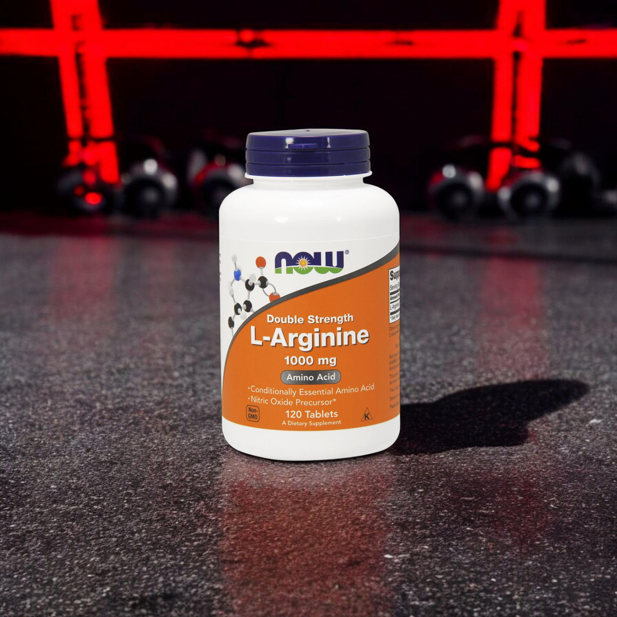 NOW L-Arginine 1000mg - 120tabs