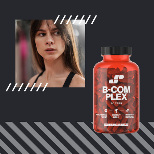 MP NUTRITION Vitamin B-Complex - 90tabs - Complexe de Vitamines B