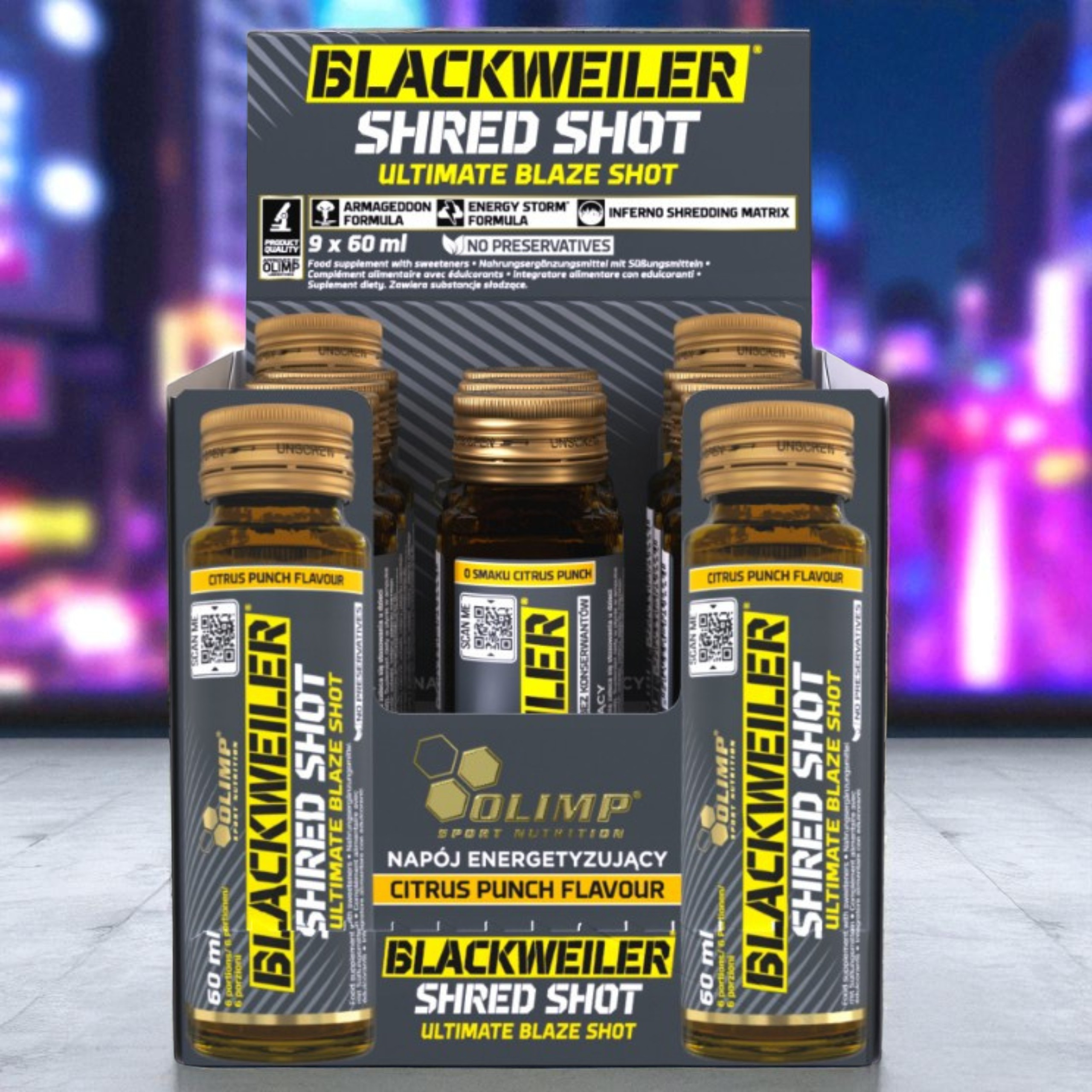 OLIMP - Blackweiler Shred Shot - 9x 60ml