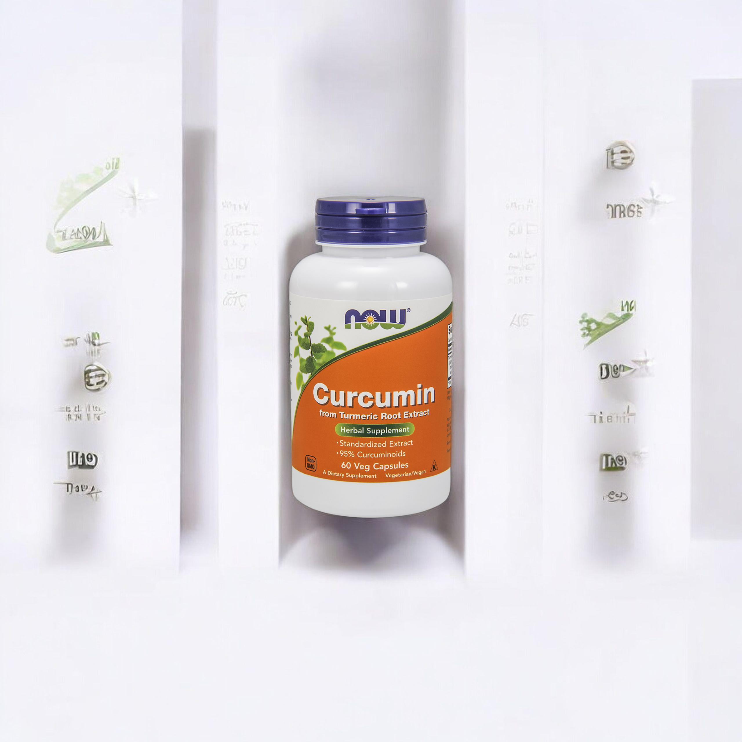NOW Curcumin (Kurkuma) - 60vegcaps