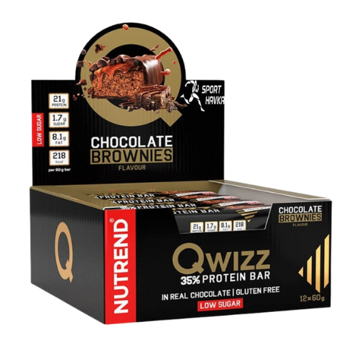 NUTREND - Barre QWIZZ Protein Bar - 24x 60g