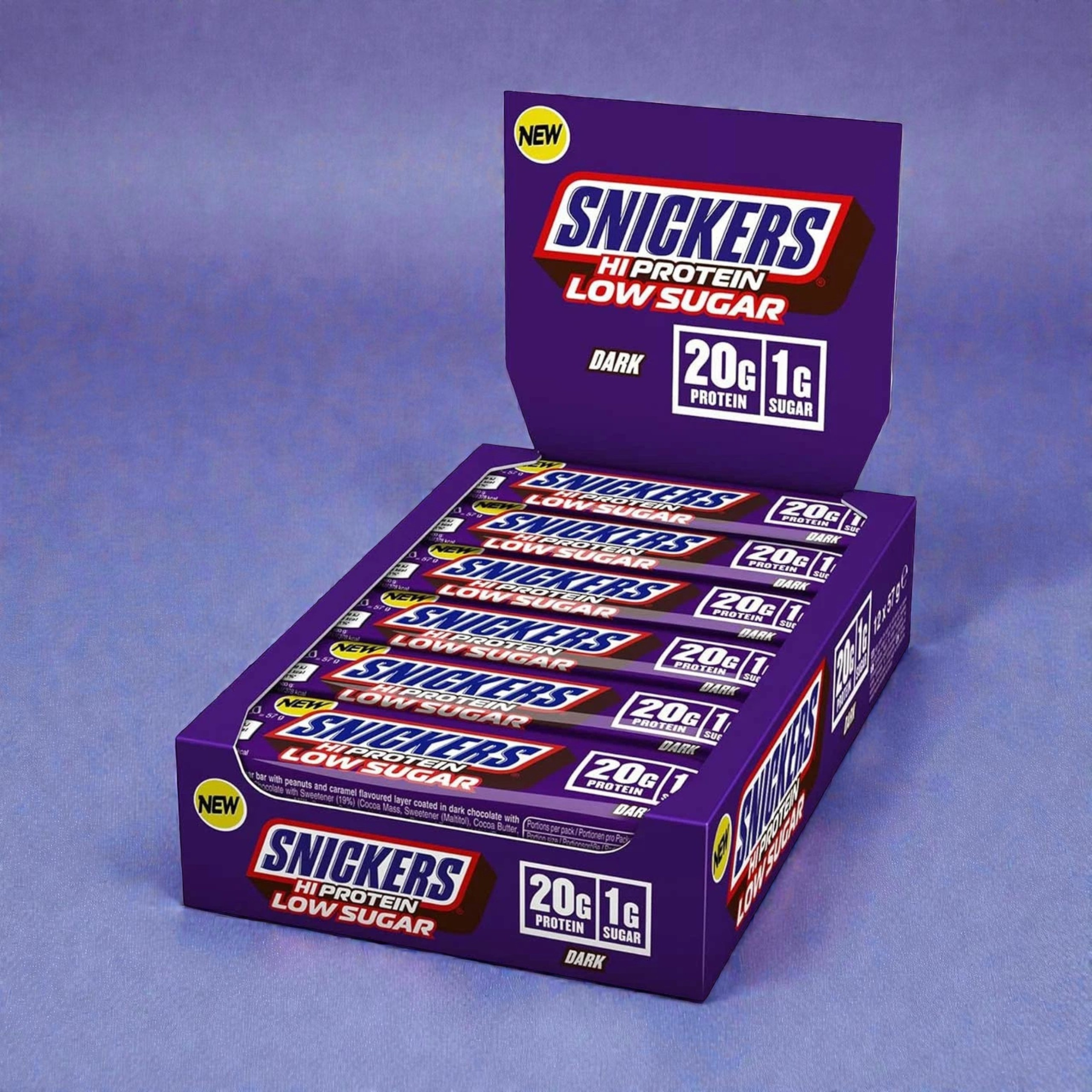 Mars - HIProtein Low Sugar Bar - 57g x12 