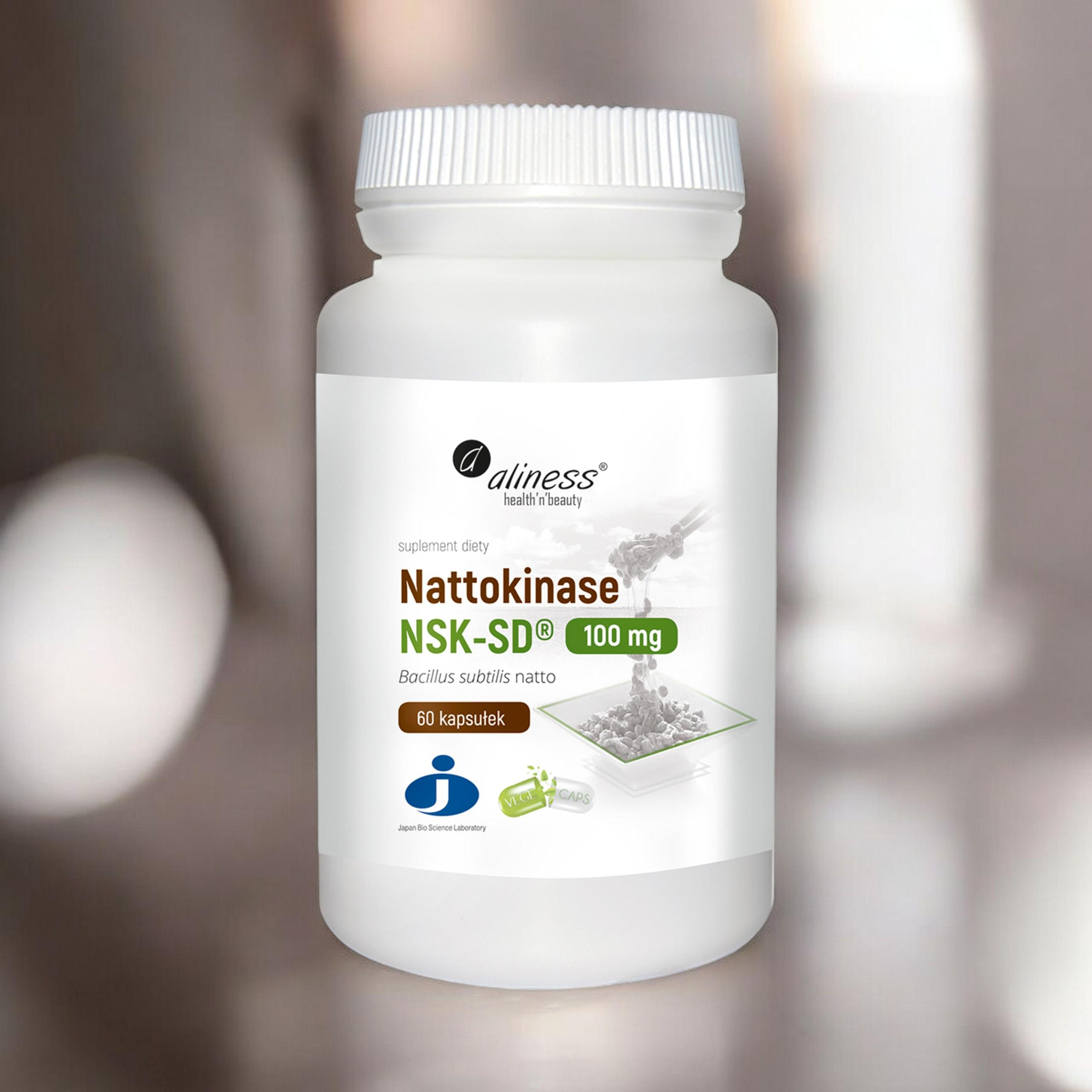 ALINESS Nattokinase NSK-SD 100mg - 60caps.