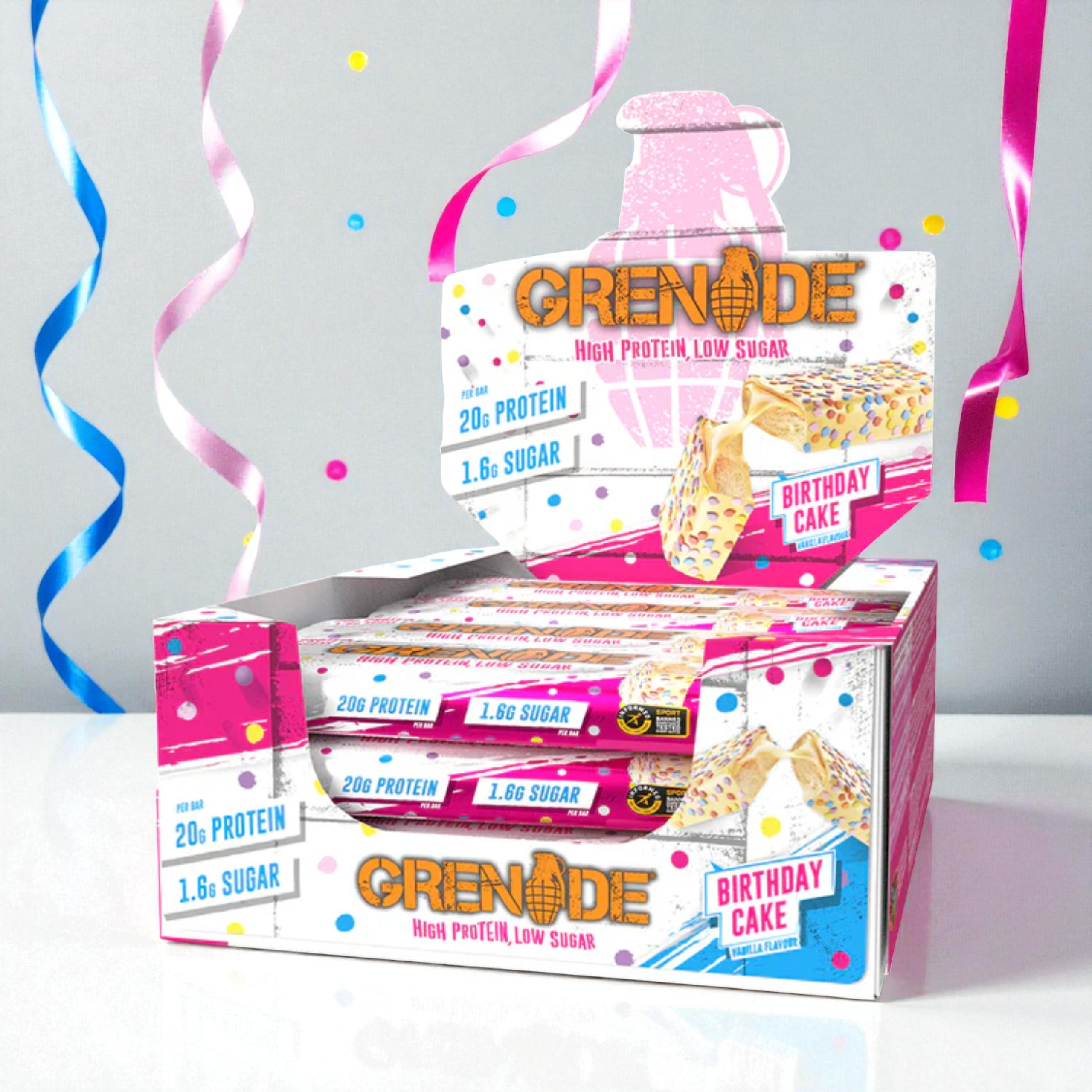 GRENADE - Barre Protéinée - 12x 60g