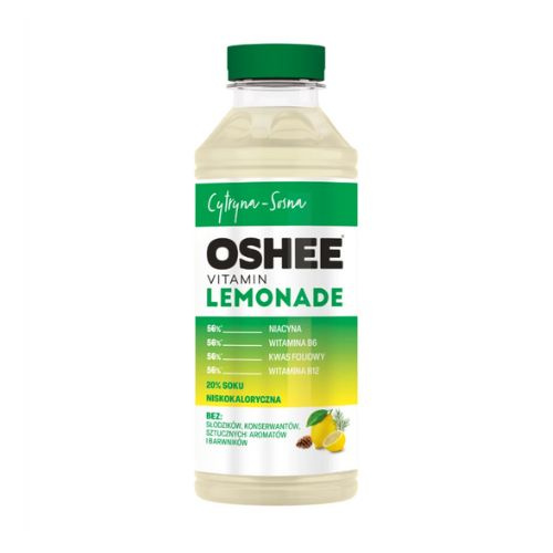 OSHEE - Limonade Vitaminée - 555ml - Citron Pin