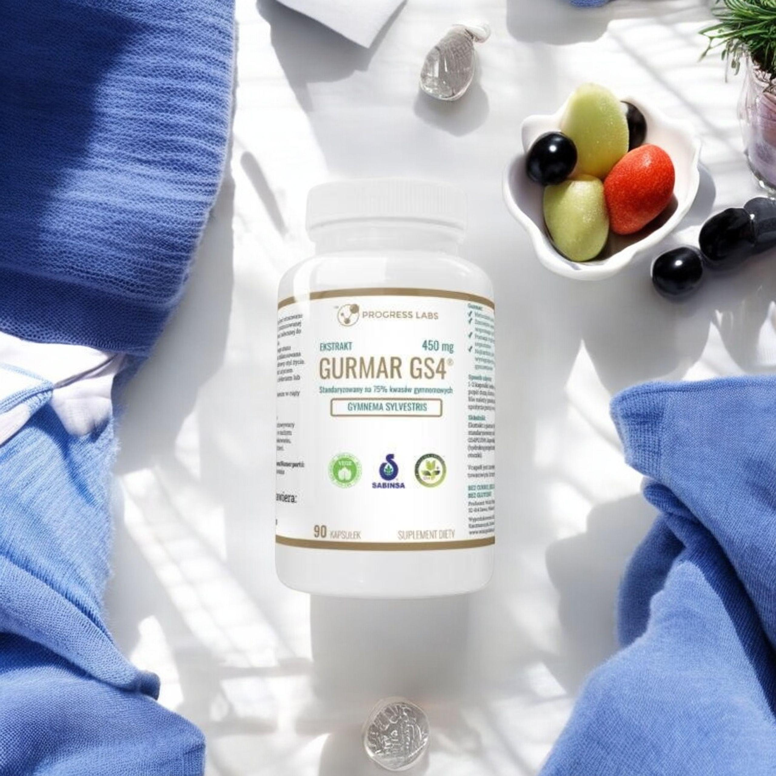 PROGRESS LABS - Gurmar GS4 - 90 gélules