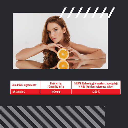 MP NUTRITION 100% Vitamin C 1000mg - 1000g - Vitamine C