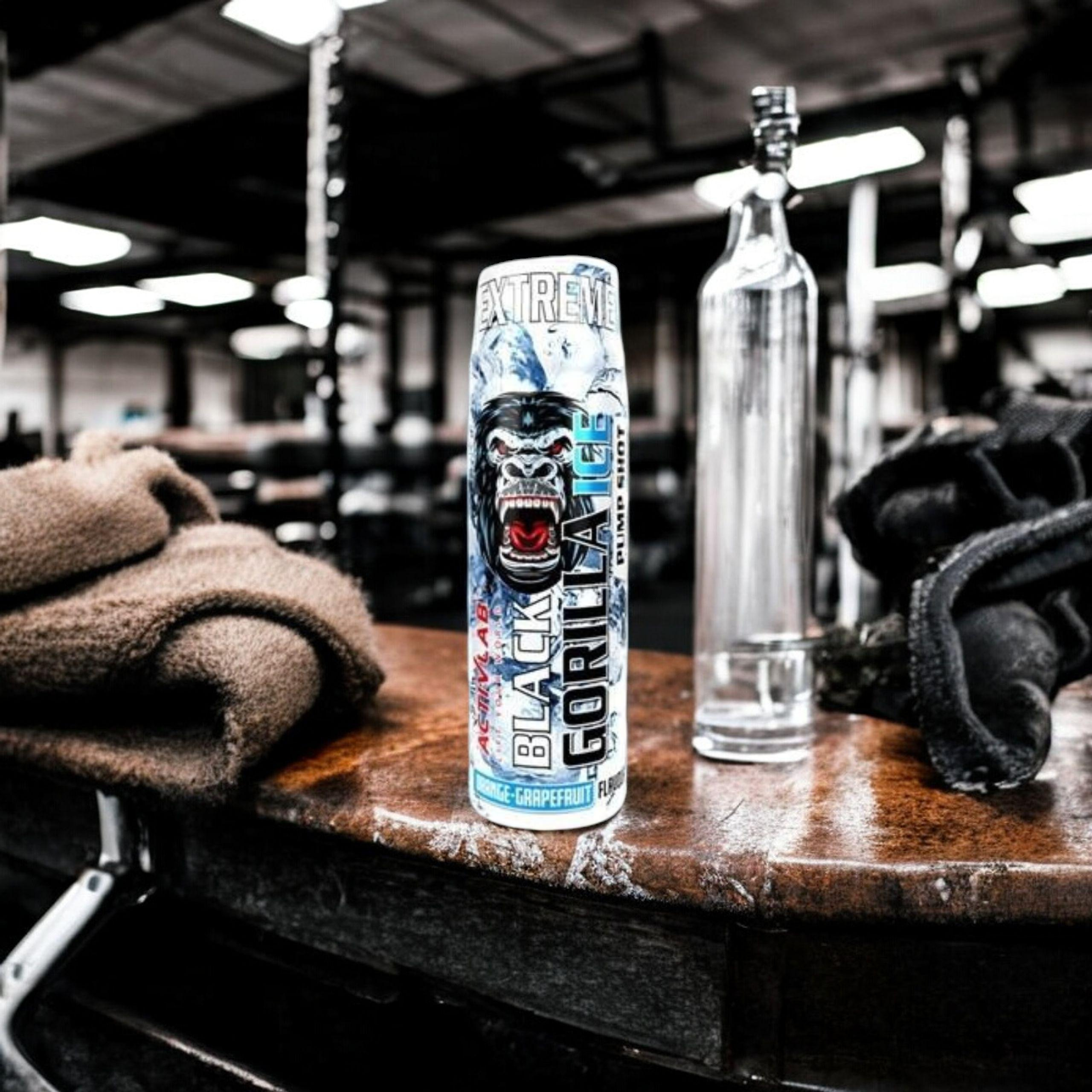ACTIVLAB - Black Gorilla Ice Pump Shot - 80ml - Orange Pamplemousse