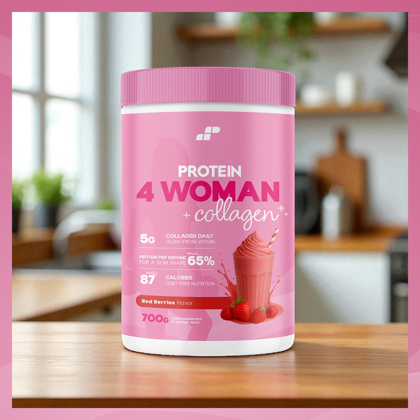 Protein 4 Woman + Collagen - 700g