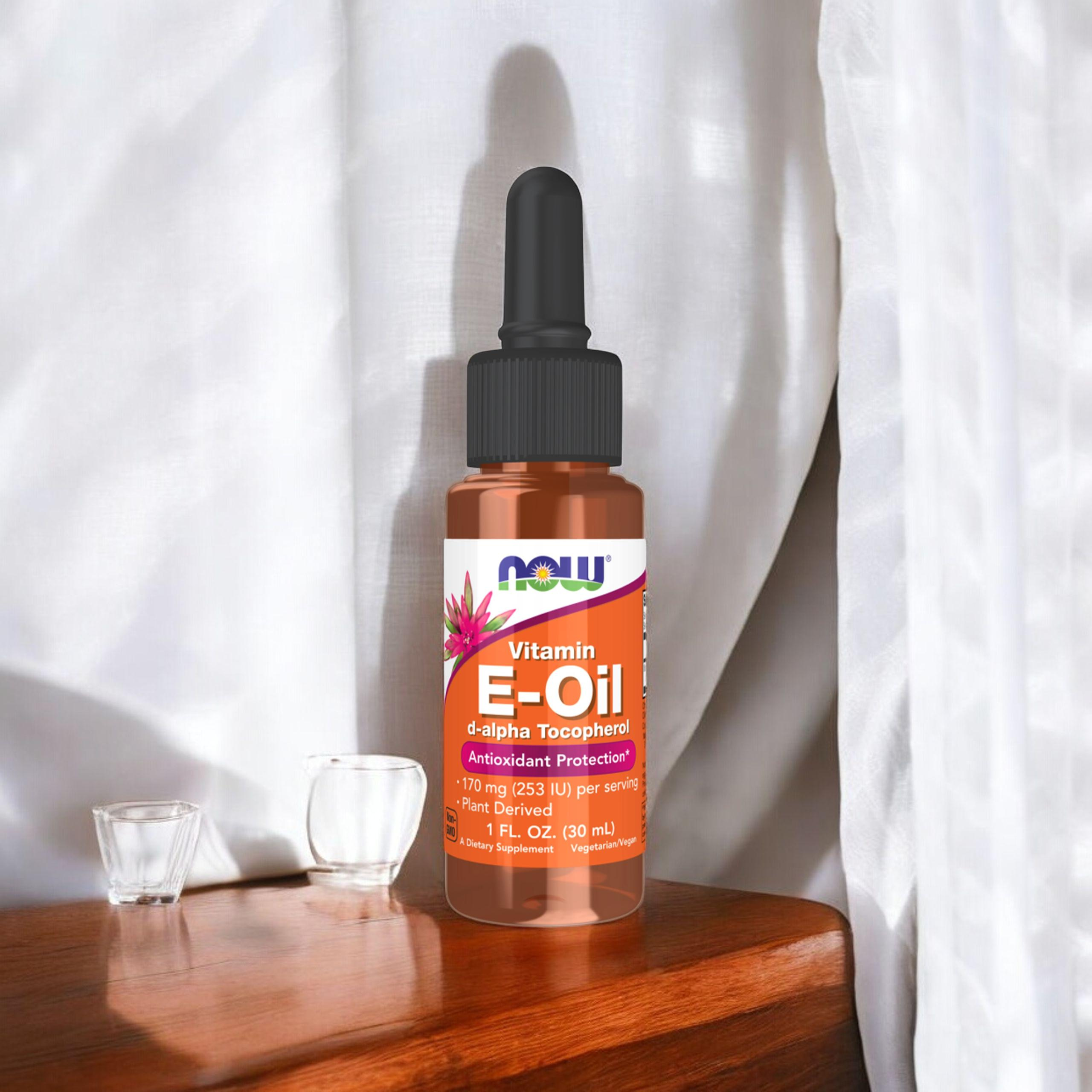 NOW Vitamin E-Oil (d-alpha Tocopherol) 253IU - 30ml