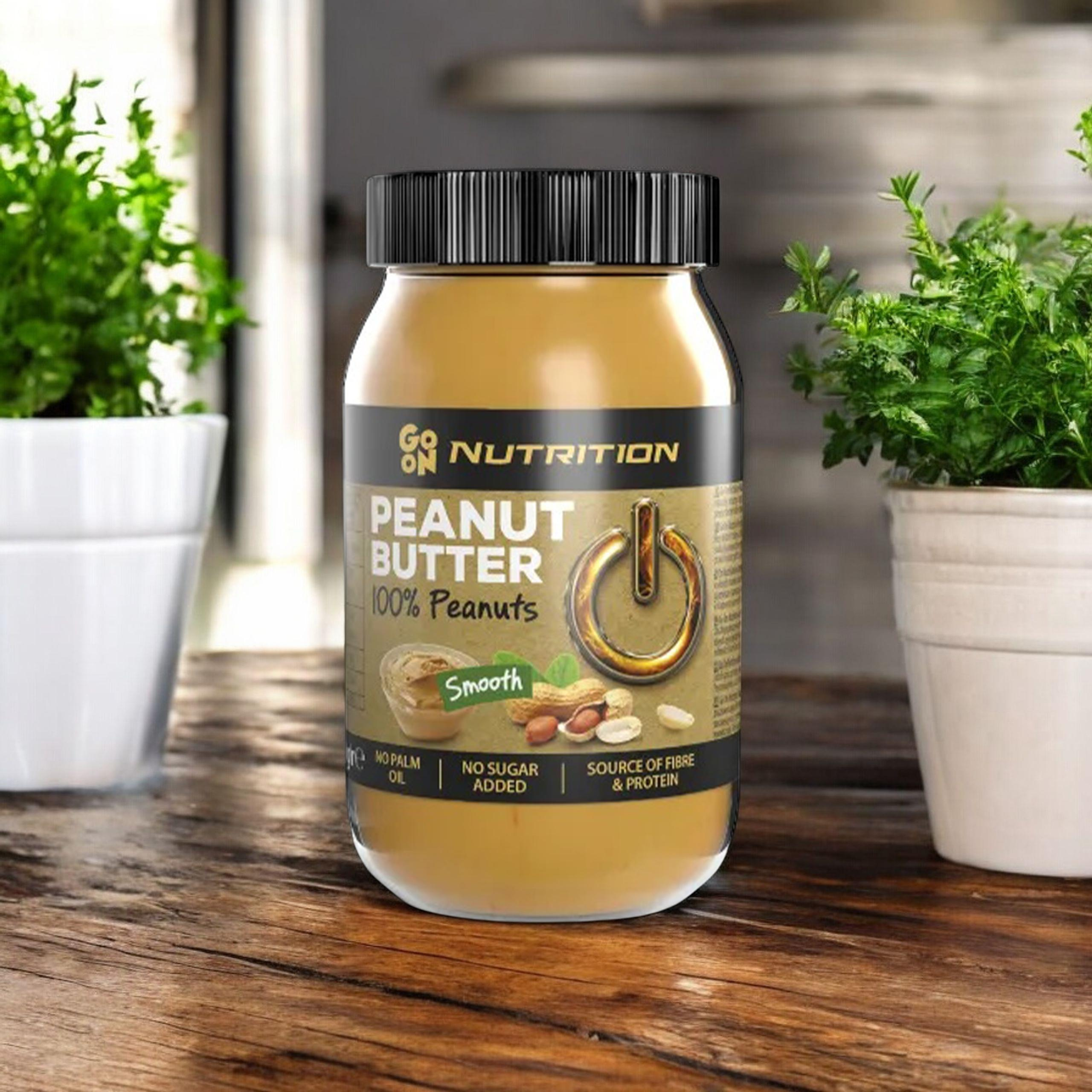 GO ON NUTRITION Crème aux arachides 100% Peanuts - 900g - Krem orzechowy