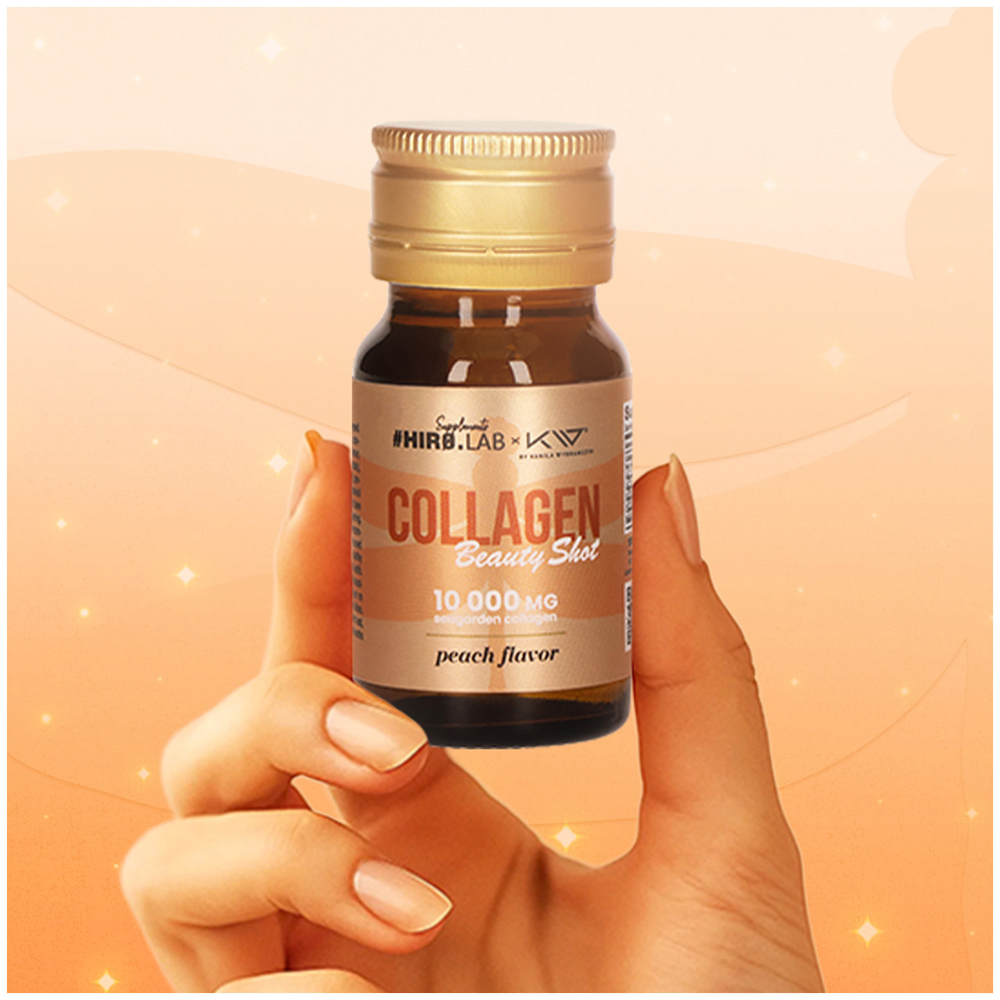 HIRO.LAB Collagen Shot – 30x 30 ml - Pêche