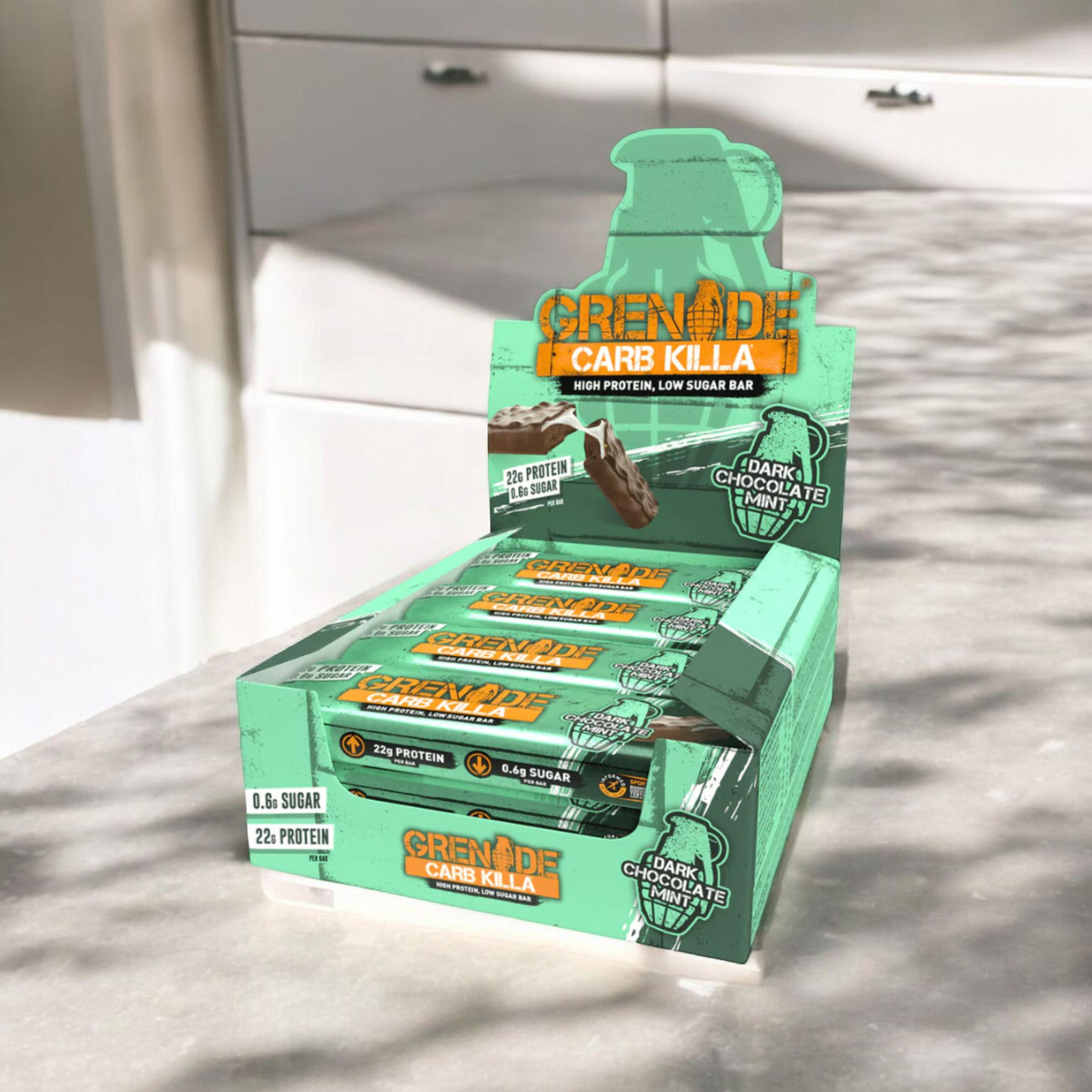 GRENADE - Barre protéinée - 60g x12 