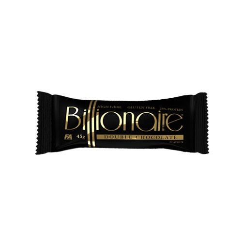 FITNESS AUTHORITY Billionaire Bar - 45g - Double Chocolate - PROMOTION - 31-10