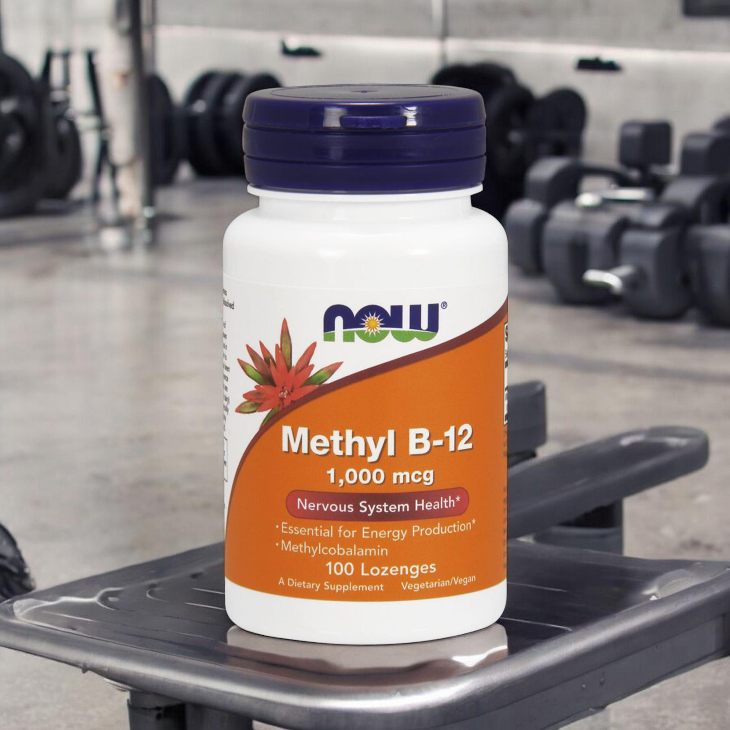 NOW Methyl B-12 1000mcg - 100 pastilles