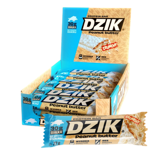 DZIK - Protein Bar Crunchy - 24x 70g