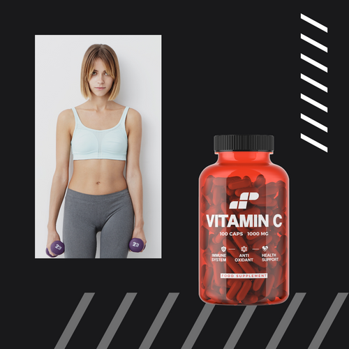 MP NUTRITION Vitamin C 1000mg - 100caps - Vitamine C