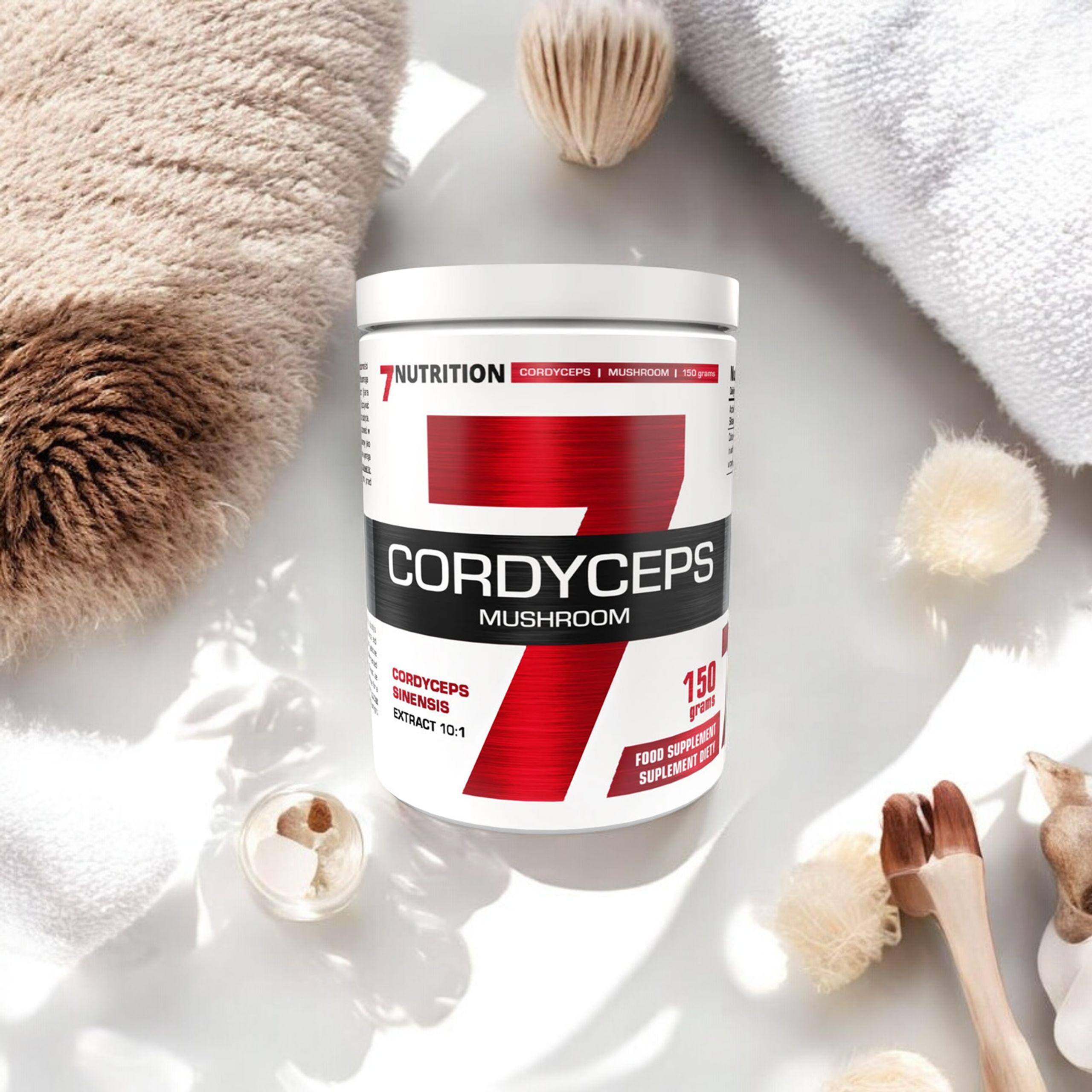 7 NUTRITION Cordyceps Mushroom - 150g - Maczużnik chinois
