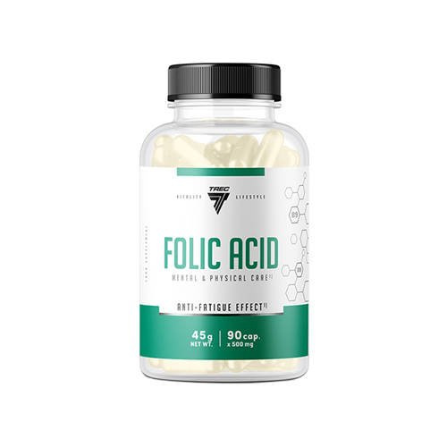 TREC Vitality Folic Acid - 90caps. - Acide folique