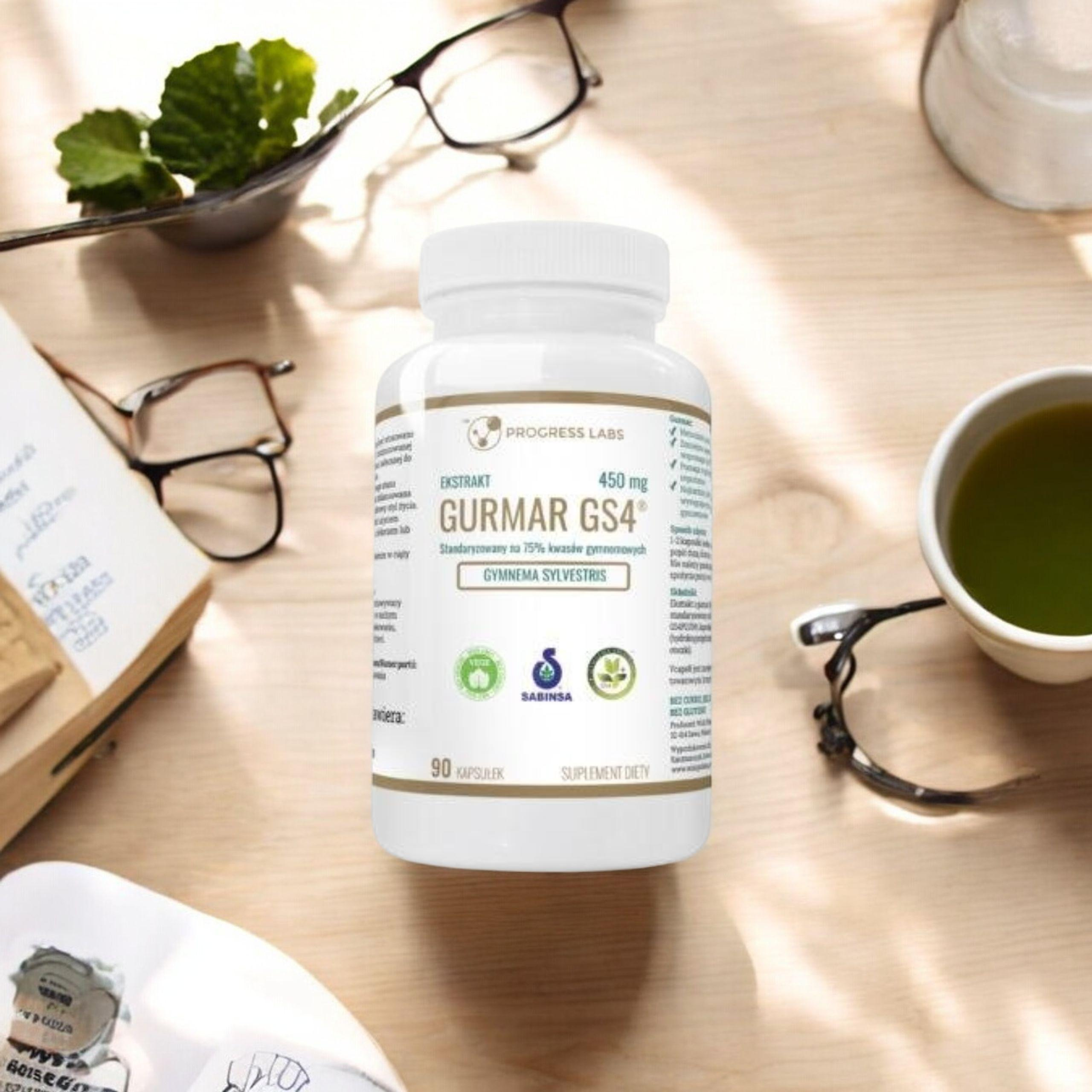 PROGRESS LABS - Gurmar GS4 - 90 gélules