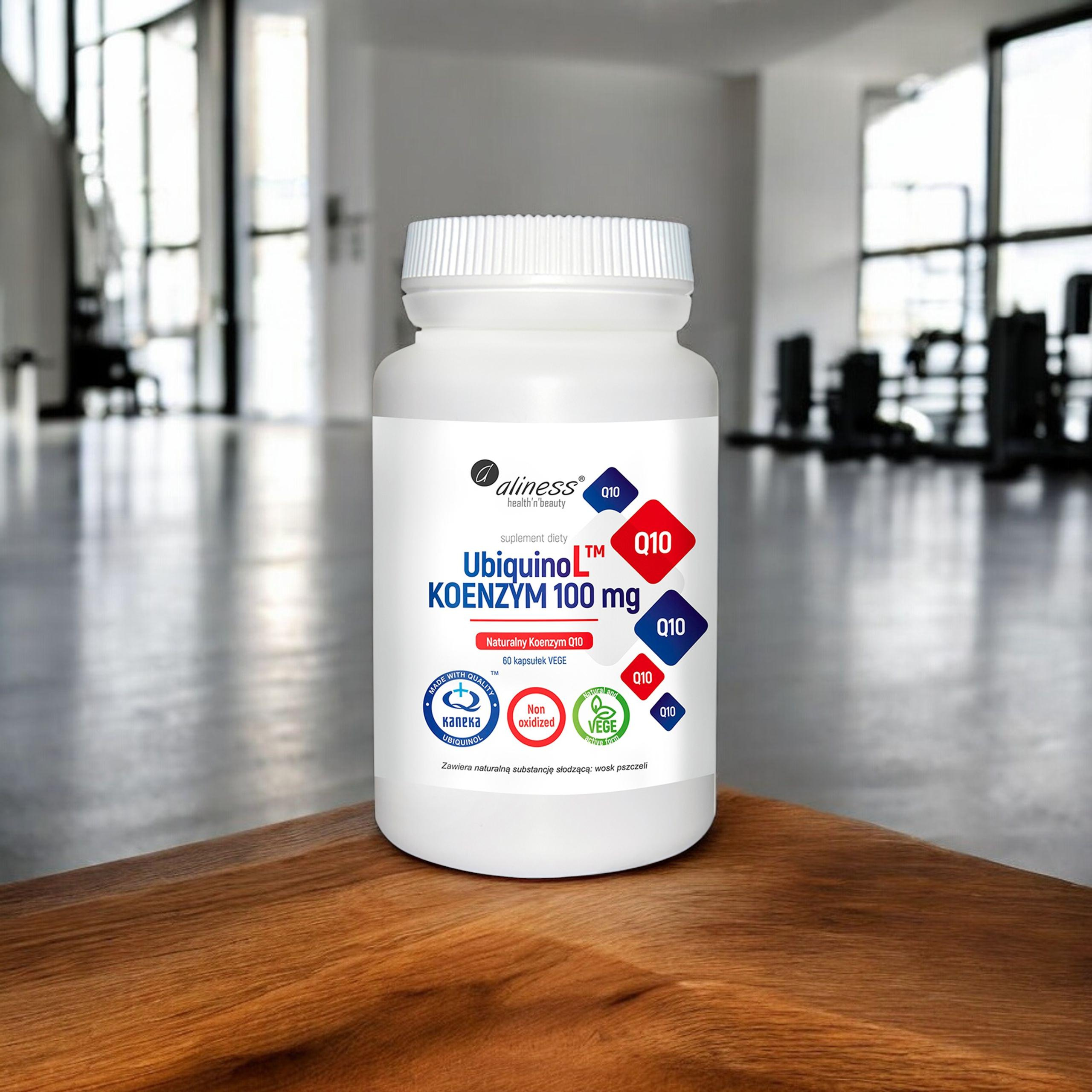 ALINESS - UbiquinoL KANEKA CoEnzyme Q10 Naturel 100mg - 60vcaps