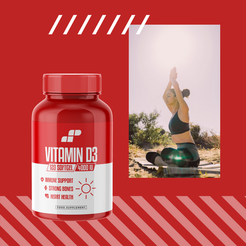 MP NUTRITION Vitamin D3 4000IU - 120 softgels
