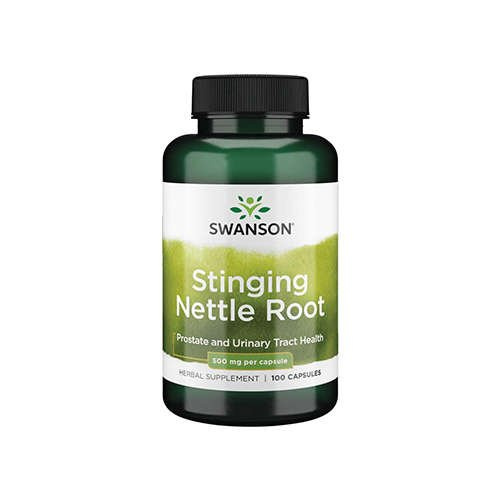 SWANSON Stinging Nettle Root 500mg - 100caps. - Ortie commune