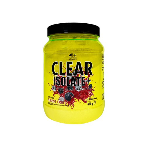 4+ NUTRITION - Clear Isolate+ - 450g - Forest Fruit