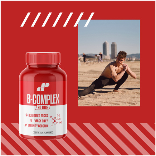 MP NUTRITION Vitamin B-Complex - 90tabs - Complexe de Vitamines B