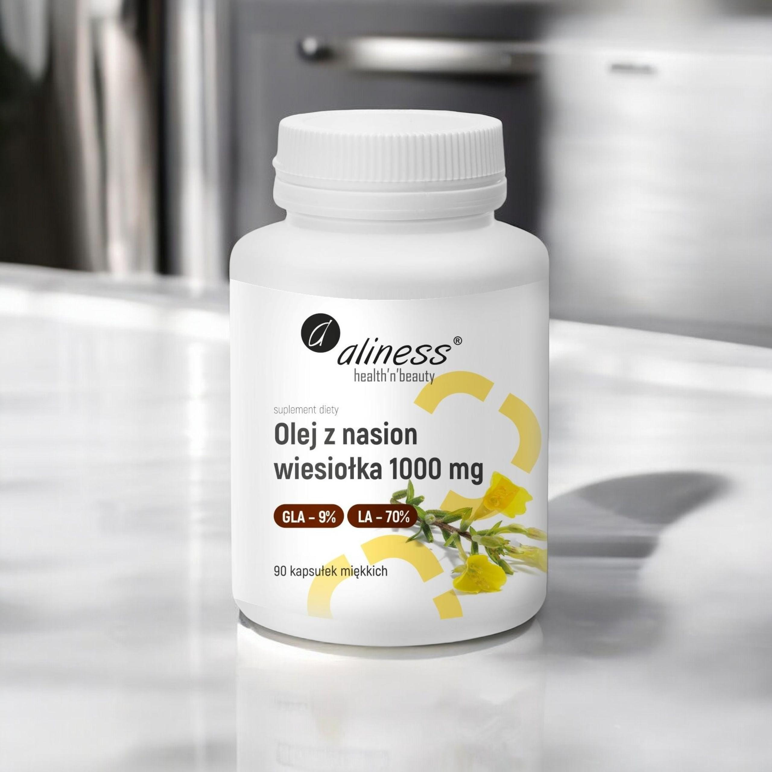 ALINESS - Huile de Graines d'Onagre 1000mg - 90caps.