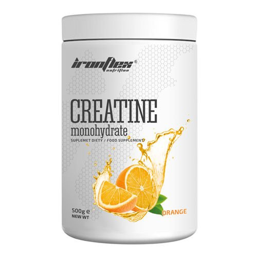 IRONFLEX Creatine Monohydrate - 500g - Monohydrat Kreatyny DÉSTOCKAGE