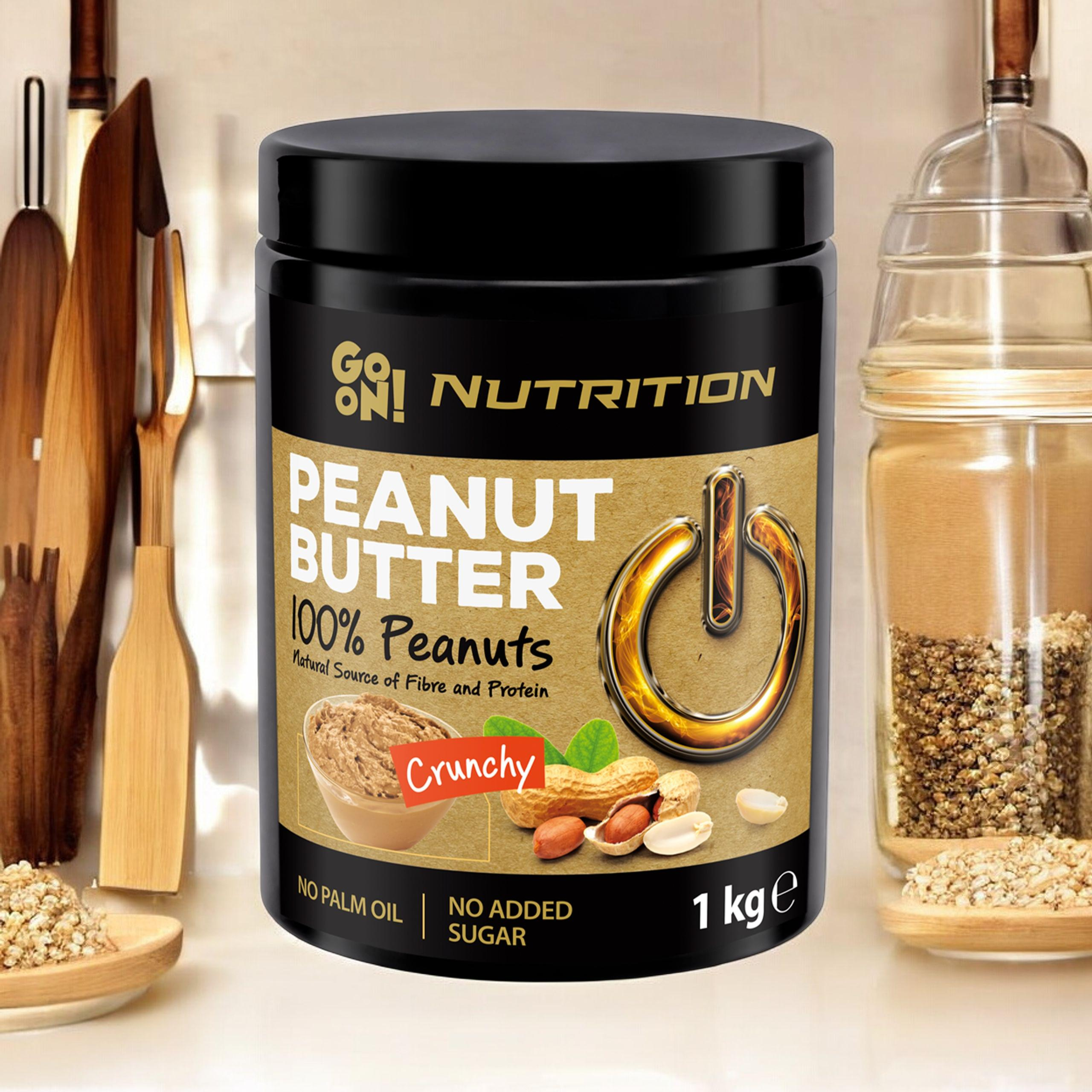 GO ON NUTRITION Peanut Cream - 100% Cacahuètes - 1000g
