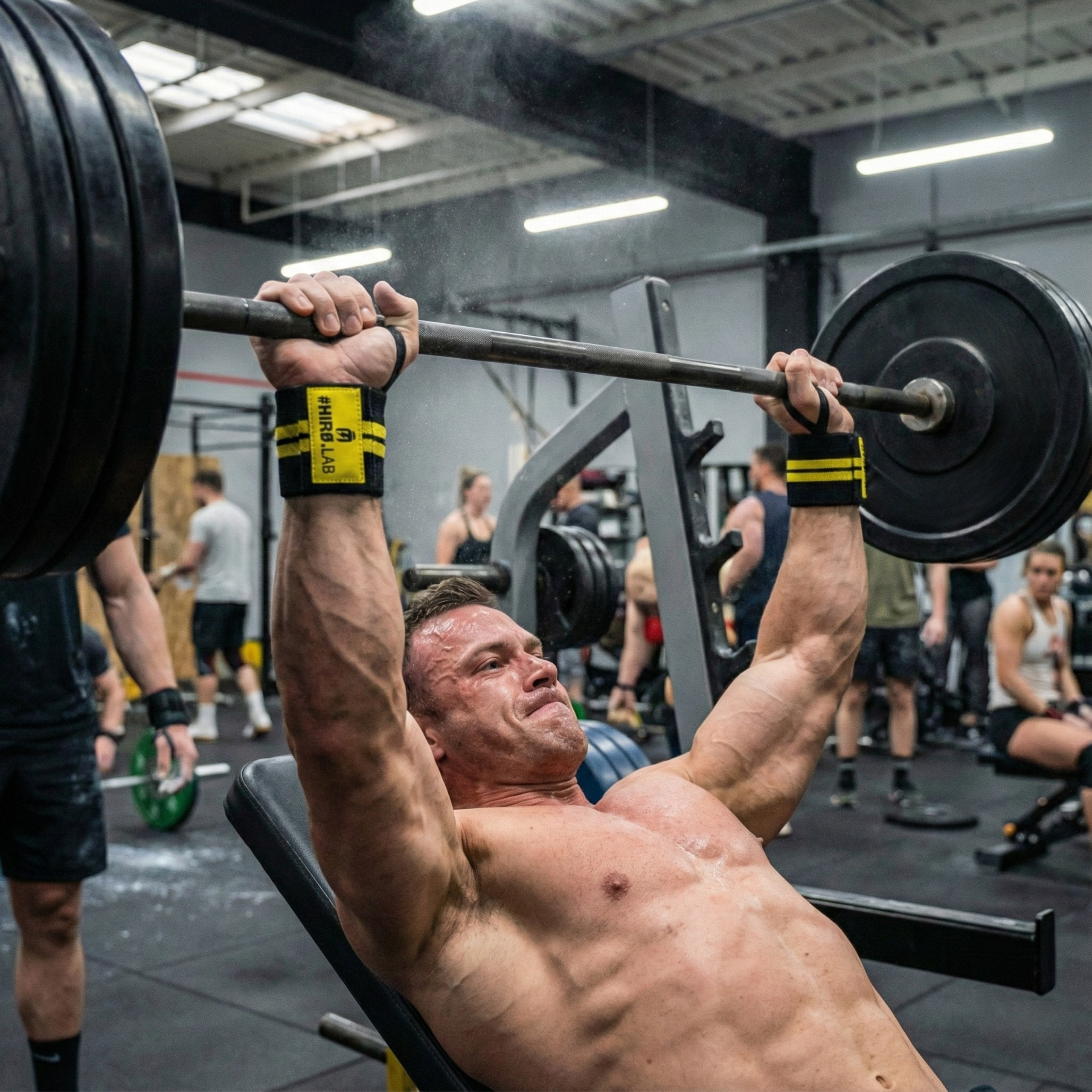 HIRO.LAB Wrist Wraps - Bandes usztywniające sur les poignets