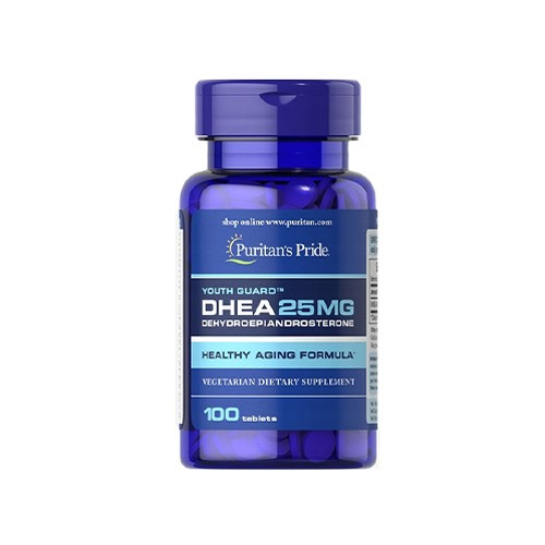 PURITAN'S PRIDE DHEA 25mg - 100vtabs