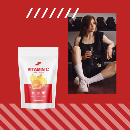 MP NUTRITION 100% Vitamin C 1000mg - 1000g - Vitamine C