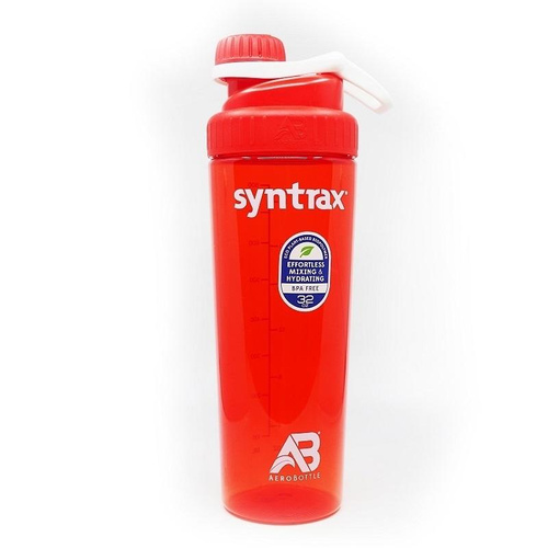 SYNTRAX - Aerobottle Primus Steel - 946ml - Rouge