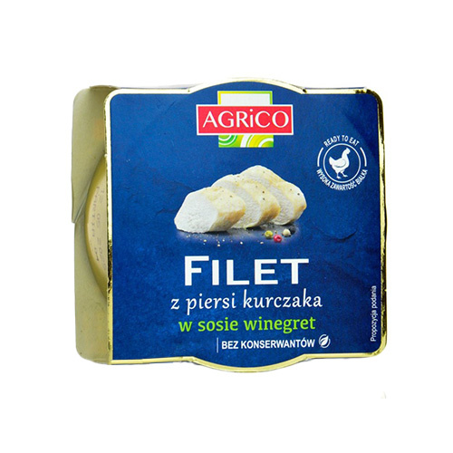 AGRICO Filet z Piersi Kurczaka w sosie Vinaigrette - 160g
