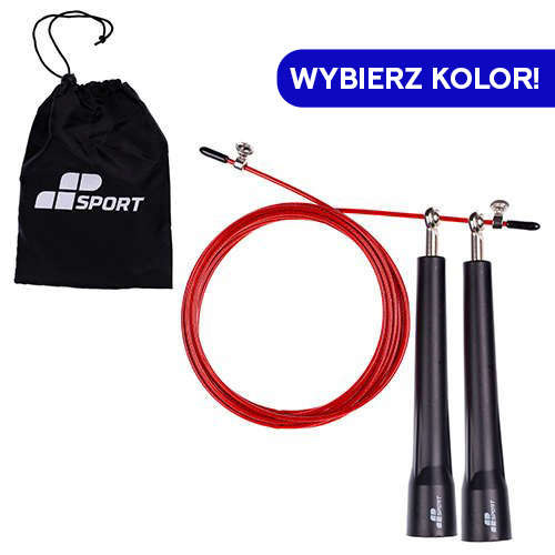 MP SPORT Jump Rope Plastic Handle - Corde à sauter z plastikowymi uchwytami - 3m