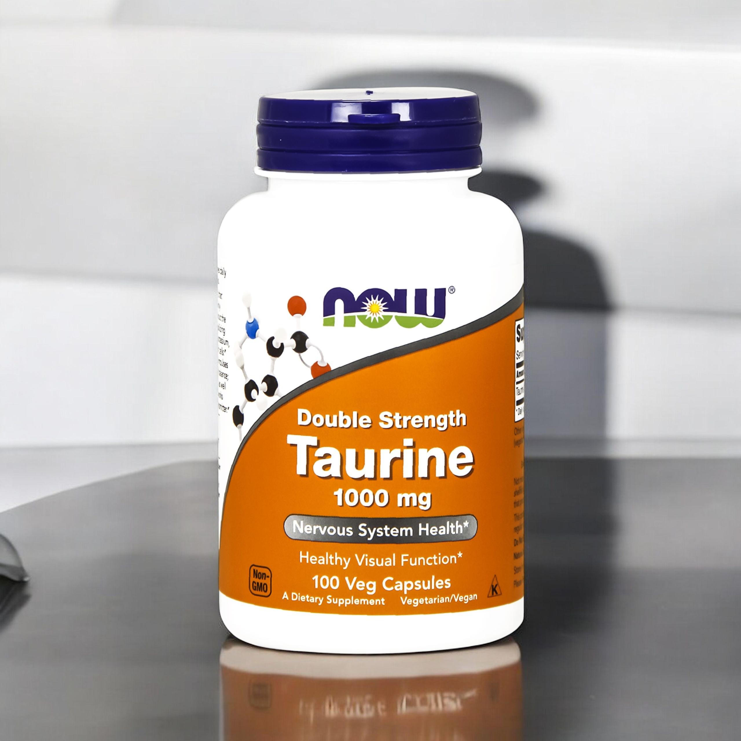 NOW Taurine 1000mg - 100vcaps