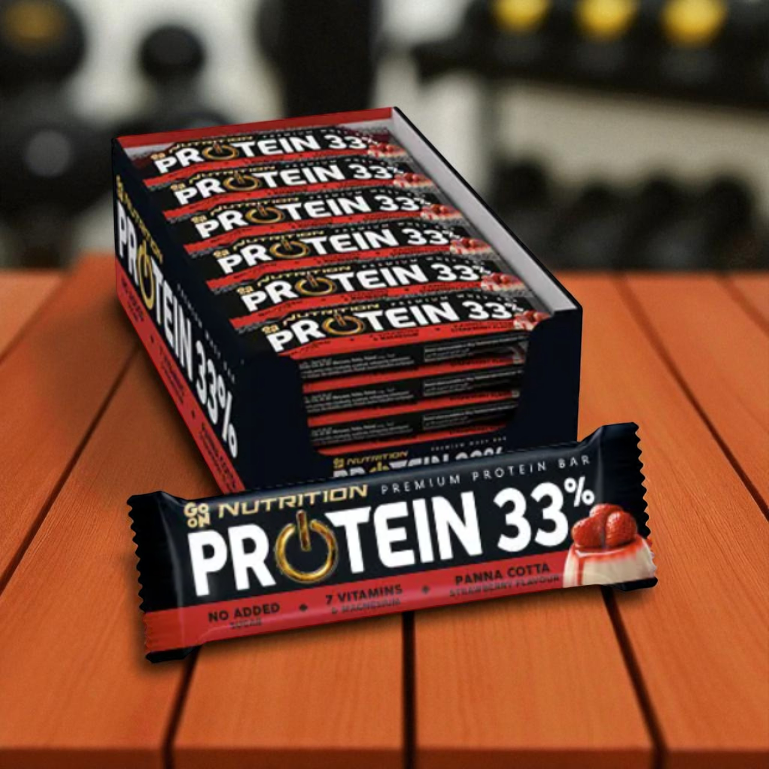 GO ON NUTRITION - Barre Go On Protein 33% - 25x 50g