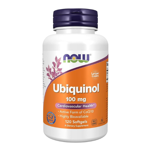 NOW - Ubiquinol 100 mg - 120 gélules molles
