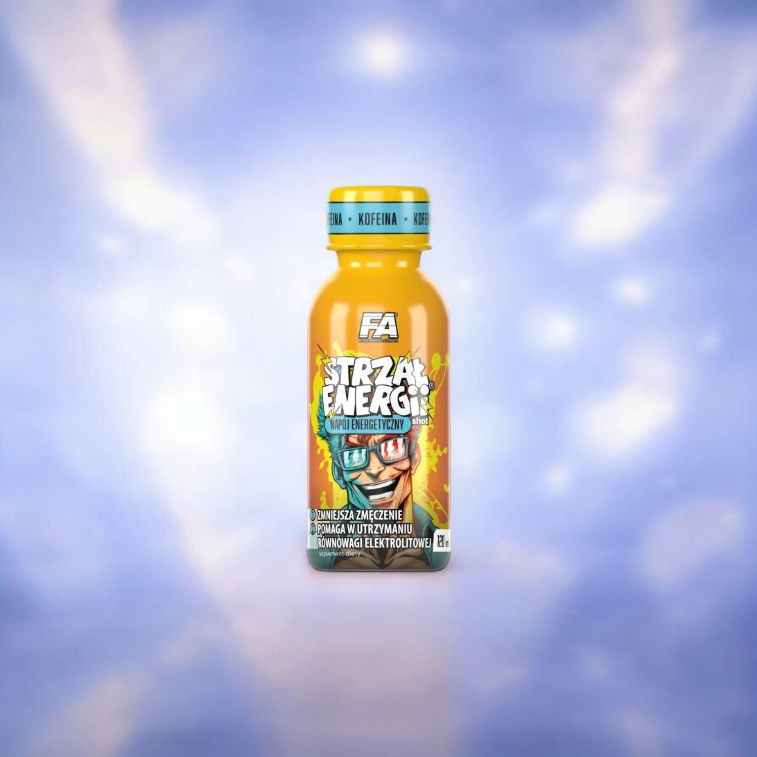 FITNESS AUTHORITY - Shot Énergétique - 12x 120ml - Raisin Poire