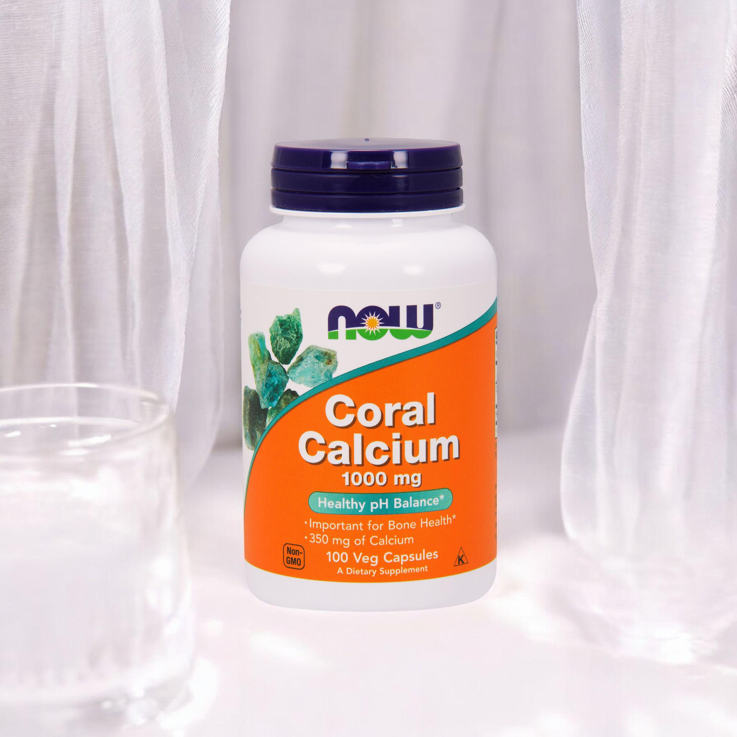 NOW Coral Calcium 1000mg - 100vegcaps