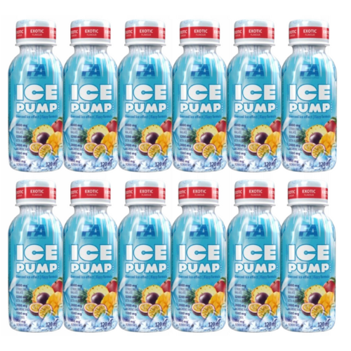 FITNESS AUTHORITY Ice Pump Shot - 12x 120ml