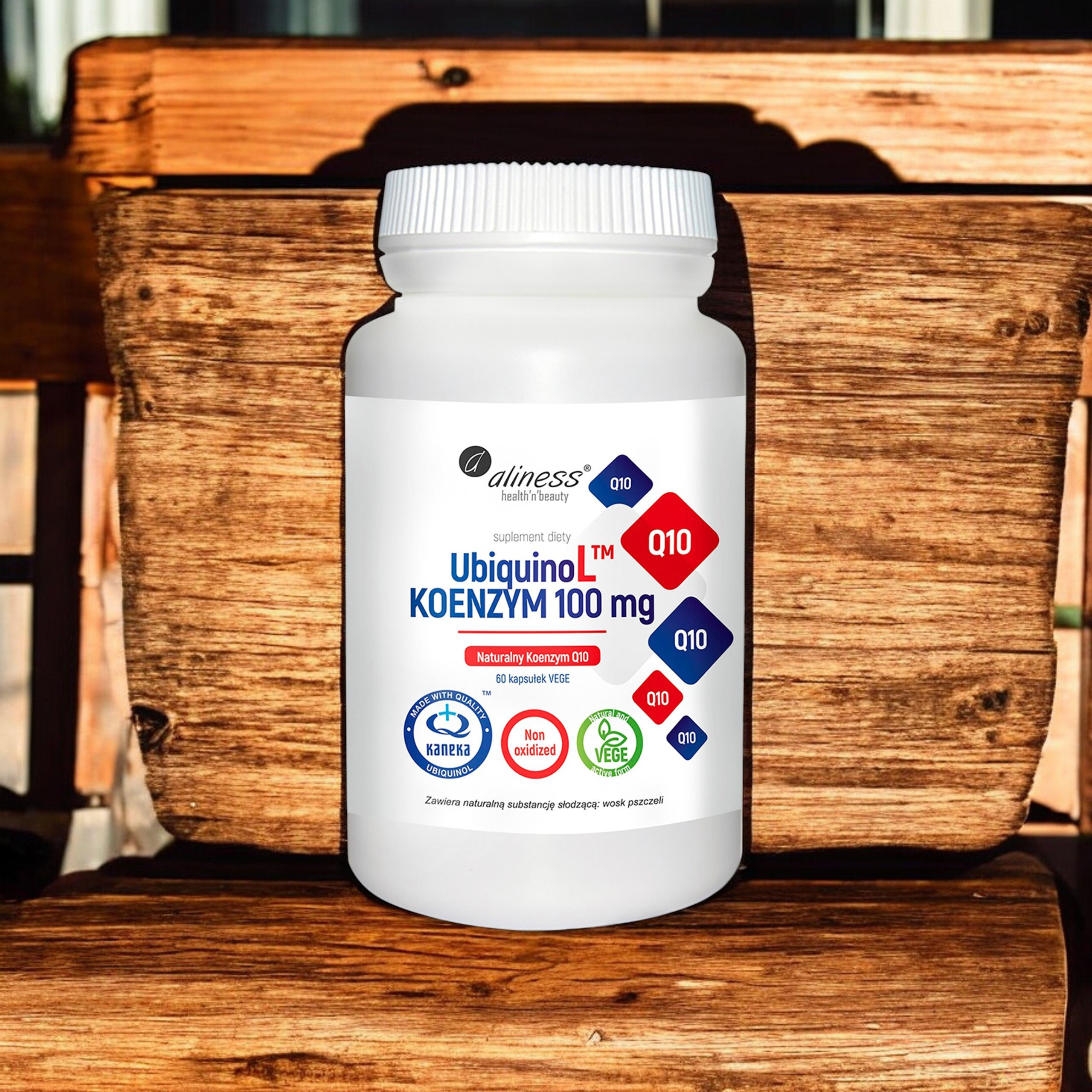 ALINESS - UbiquinoL KANEKA CoEnzyme Q10 Naturel 100mg - 60vcaps