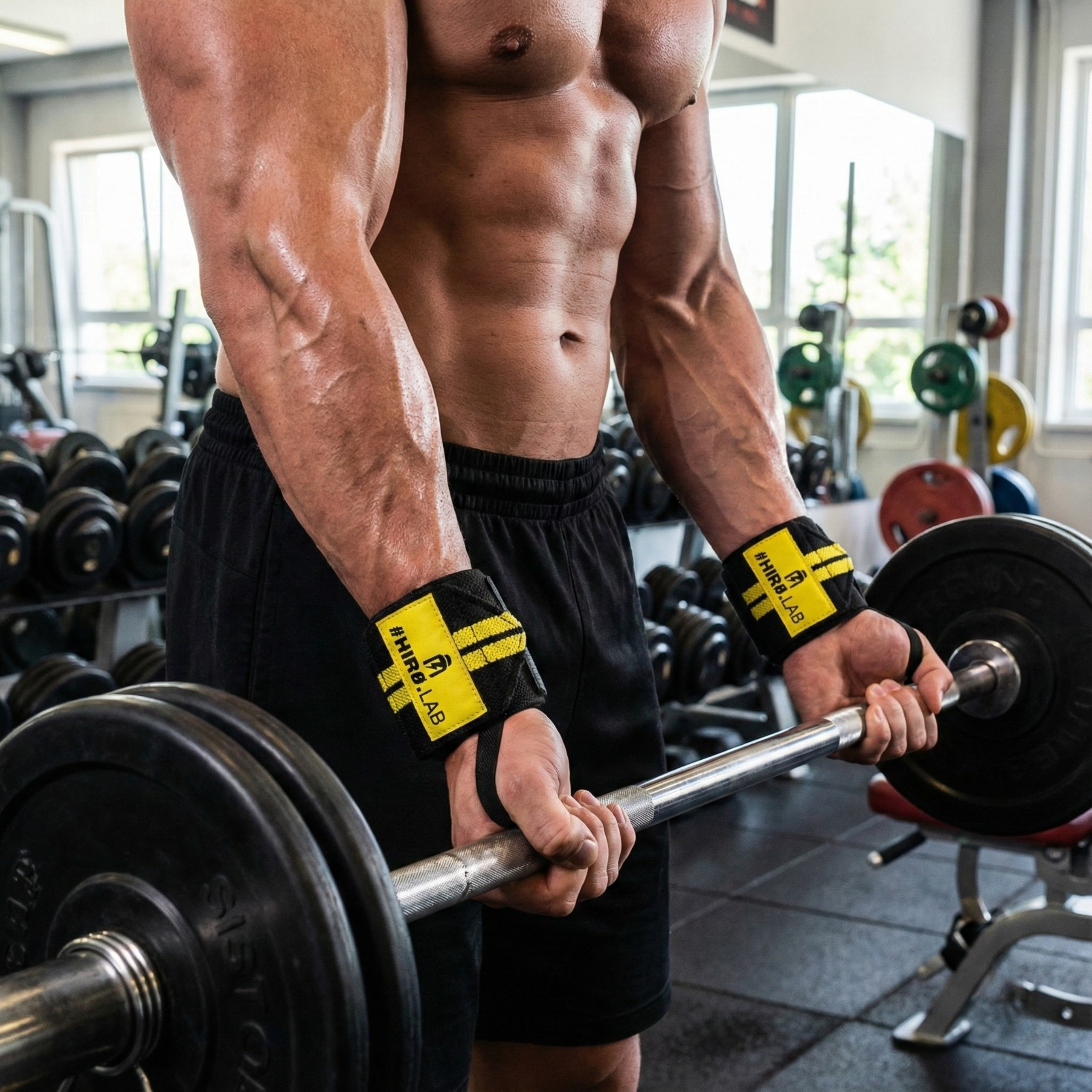 HIRO.LAB Wrist Wraps - Bandes usztywniające sur les poignets